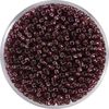 Miyuki-Rocailles silverlined Amethyst