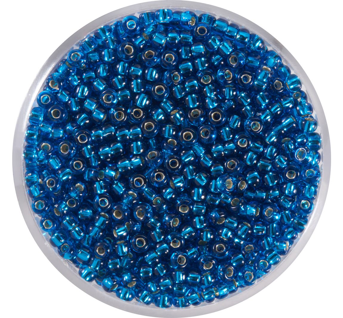 Miyuki-Rocailles - silverlined turquois