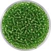 Miyuki-Rocailles silverlined peridot