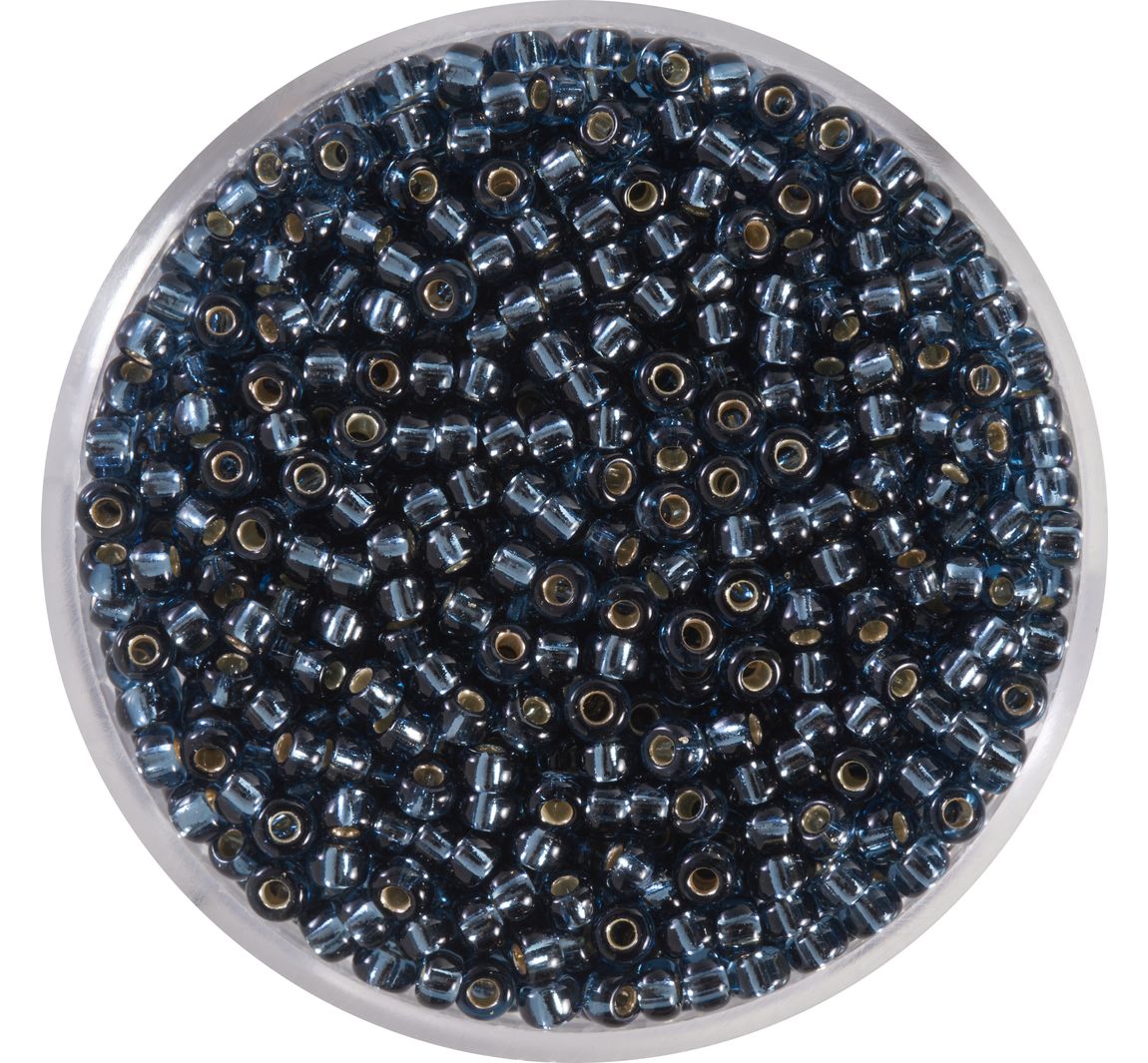 Pracht Miyuki-Rocailles - Silverlined Bl. Diamond