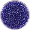 Miyuki-Rocailles silverlined darklila