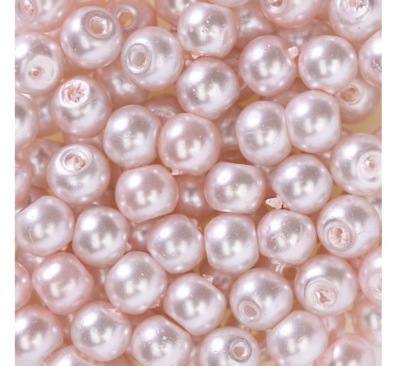Glaswachsperlen, Ø 4 mm, 100 Stück