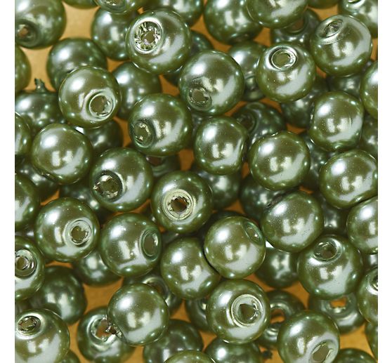 Glaswachsperlen, Ø 4 mm, 100 Stück