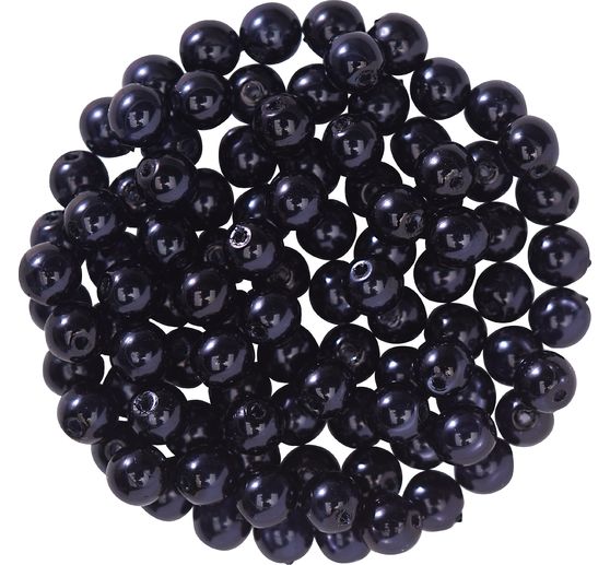 Glaswachsperlen, Ø 4 mm, 100 Stück