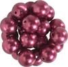 Glass wax beads, Ø 10 mm, 20 pieces