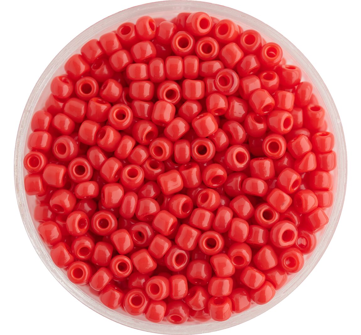 Rocailles "Opak" - Rot