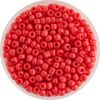 Rocailles "Opak" Rot