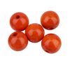 Holzperlen, Ø 12 mm, 30 Stück Orange