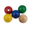 Holzperlen, Ø 12 mm, 30 Stück Bunt