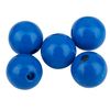 Holzperlen, Ø 12 mm, 30 Stück Blau