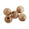 Holzperlen, Ø 8 mm, 85 Stück Natur