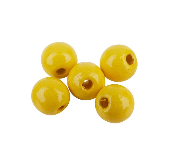 Holzperlen, Ø 8 mm, 85 Stück