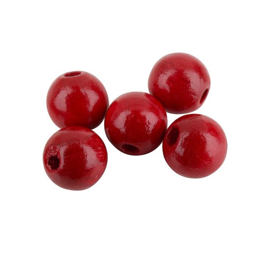 Holzperlen, Ø 8 mm, 85 Stück