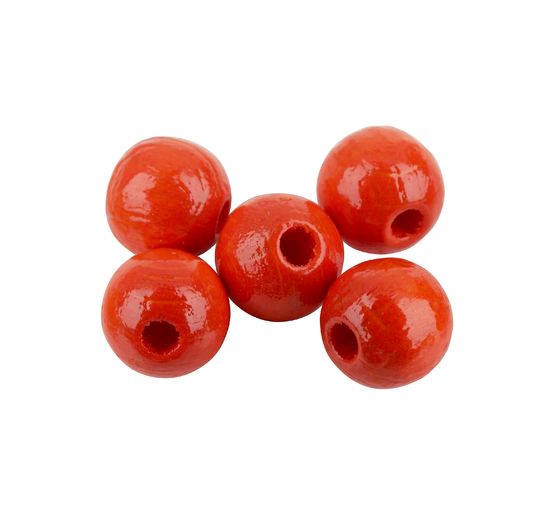 Holzperlen, Ø 8 mm, 85 Stück