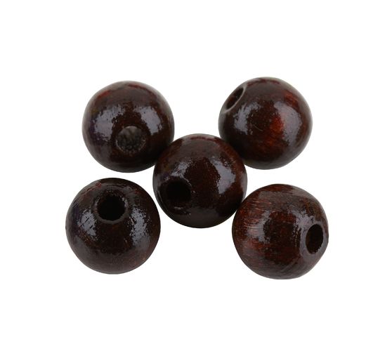 Holzperlen, Ø 8 mm, 85 Stück
