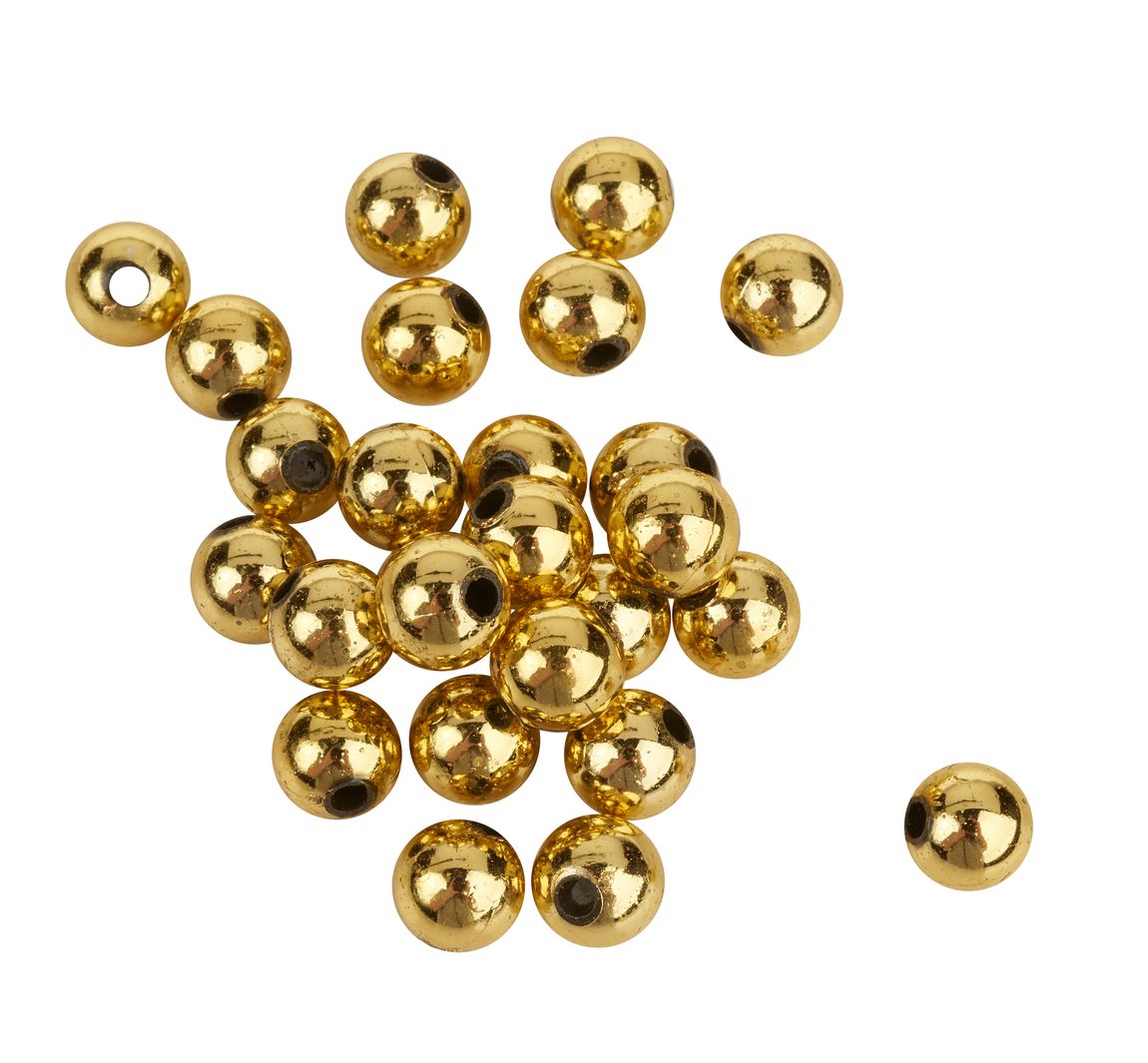 VBS Wachsperlen, Ø 10 mm, 26 Stück - Gold