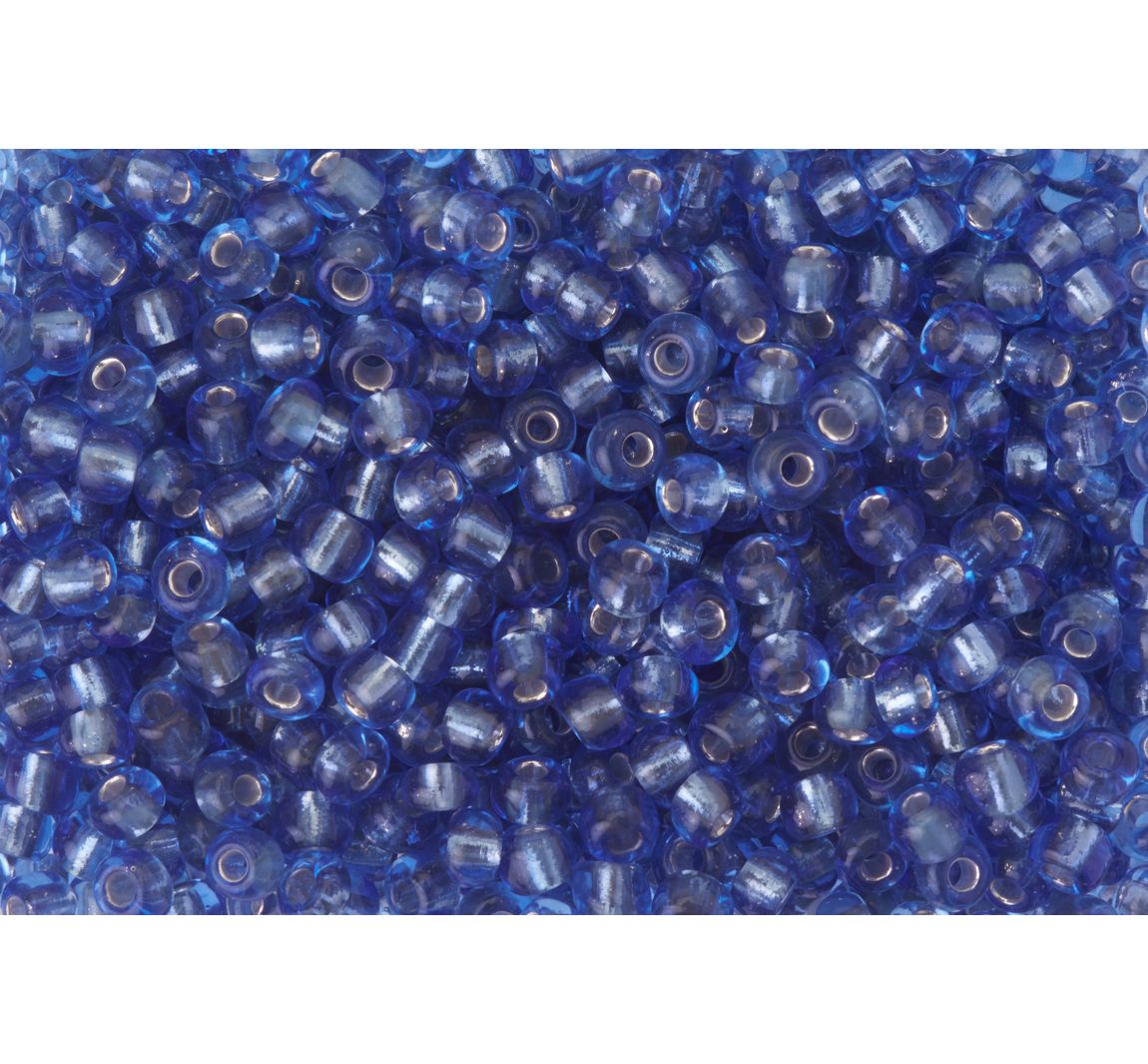 Rocailles "Silverline" - Brilliantblau