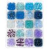 Perlenbox Blau/Lila