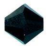 Swarovski-Perlen, Ø 4mm Schwarz