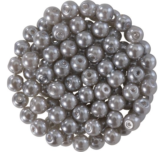Glaswachsperlen, Ø 4 mm, 100 Stück