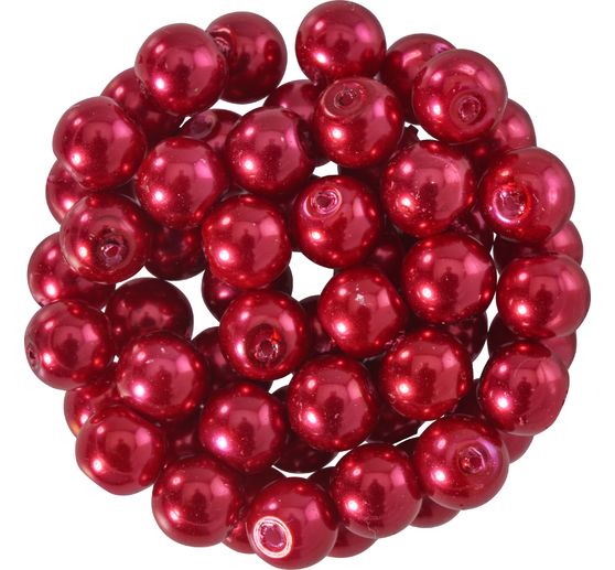 Glaswachsperlen, Ø 6 mm, 55 Stück