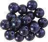Glass wax beads, Ø 10 mm, 20 pieces