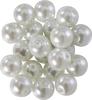 Glass wax beads, Ø 10 mm, 20 pieces