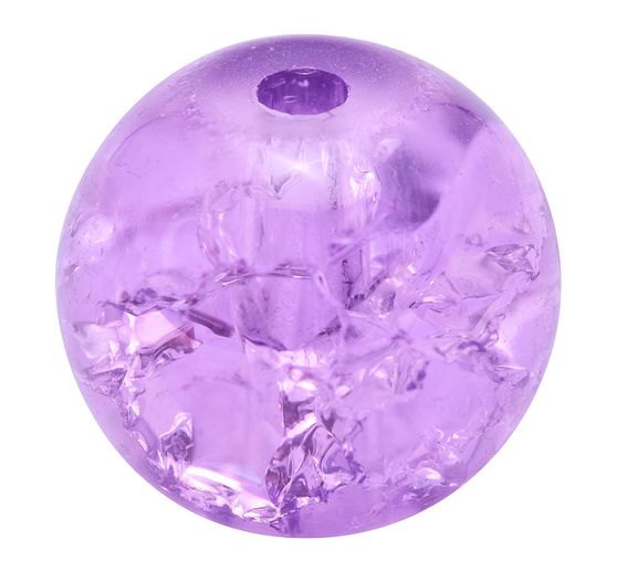 Glitzerperlen, Ø 8 mm, 20 Stück