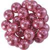 Glaswachsperlen, Ø 8mm, 25Stk., goldgelb (hellorange) Rosa
