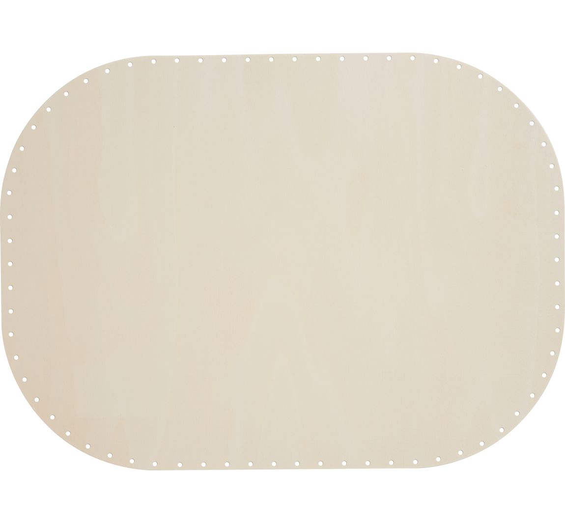 VBS Peddigrohr-Boden "Rechteck mit runden Kanten", 4 mm, 45 x 33 cm