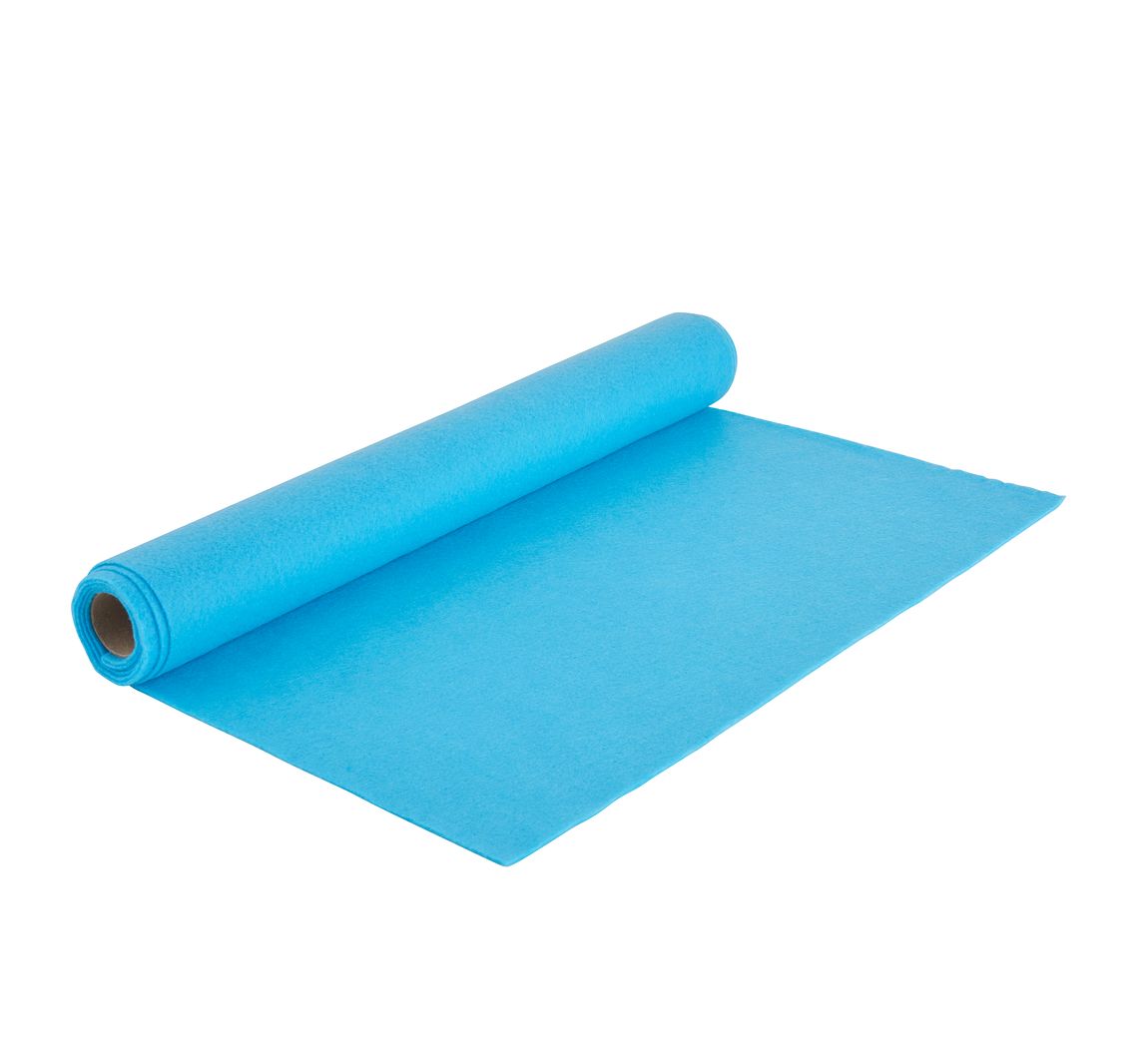 VBS Bastelfilz, 45 x 100 cm - Hellblau