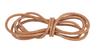 Lederband rund, Ø 1 mm
