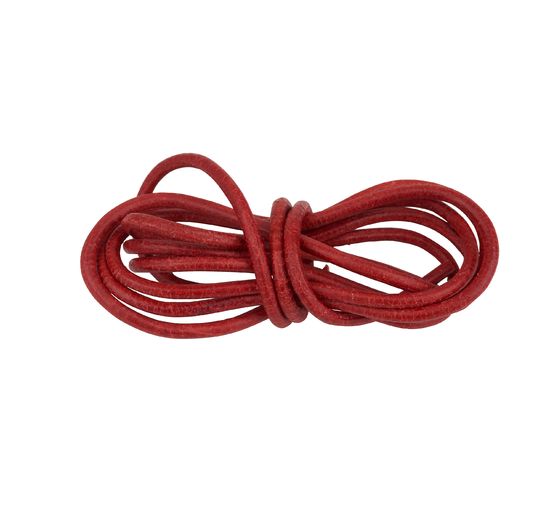 Lederband rund, Ø 1 mm