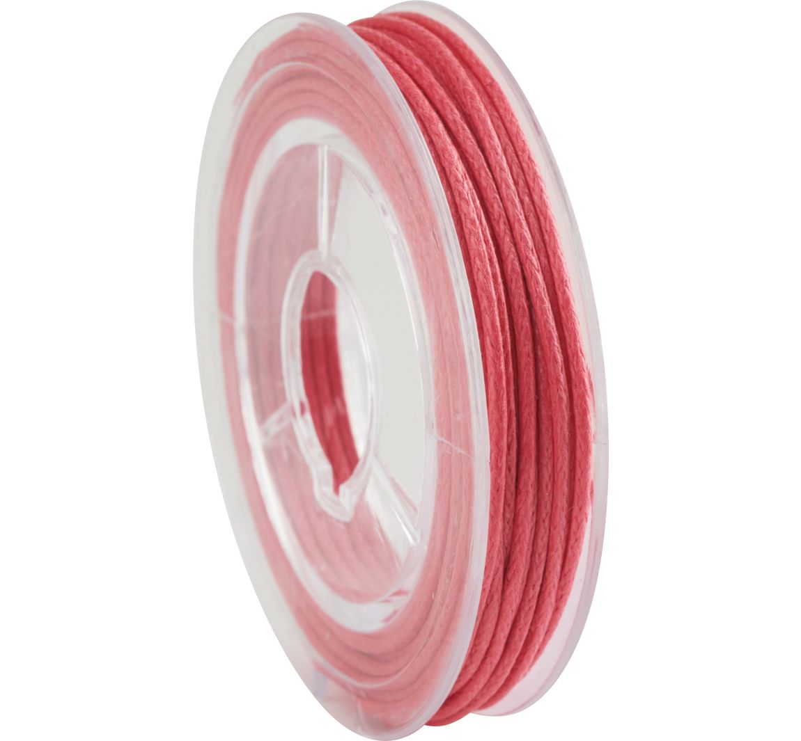 Schmuckkordel, 5 m x 1mm - Fuchsia