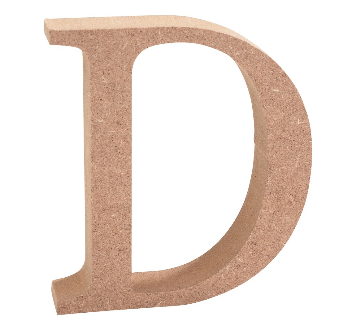 VBS MDF Buchstaben - Buchstabe "D"