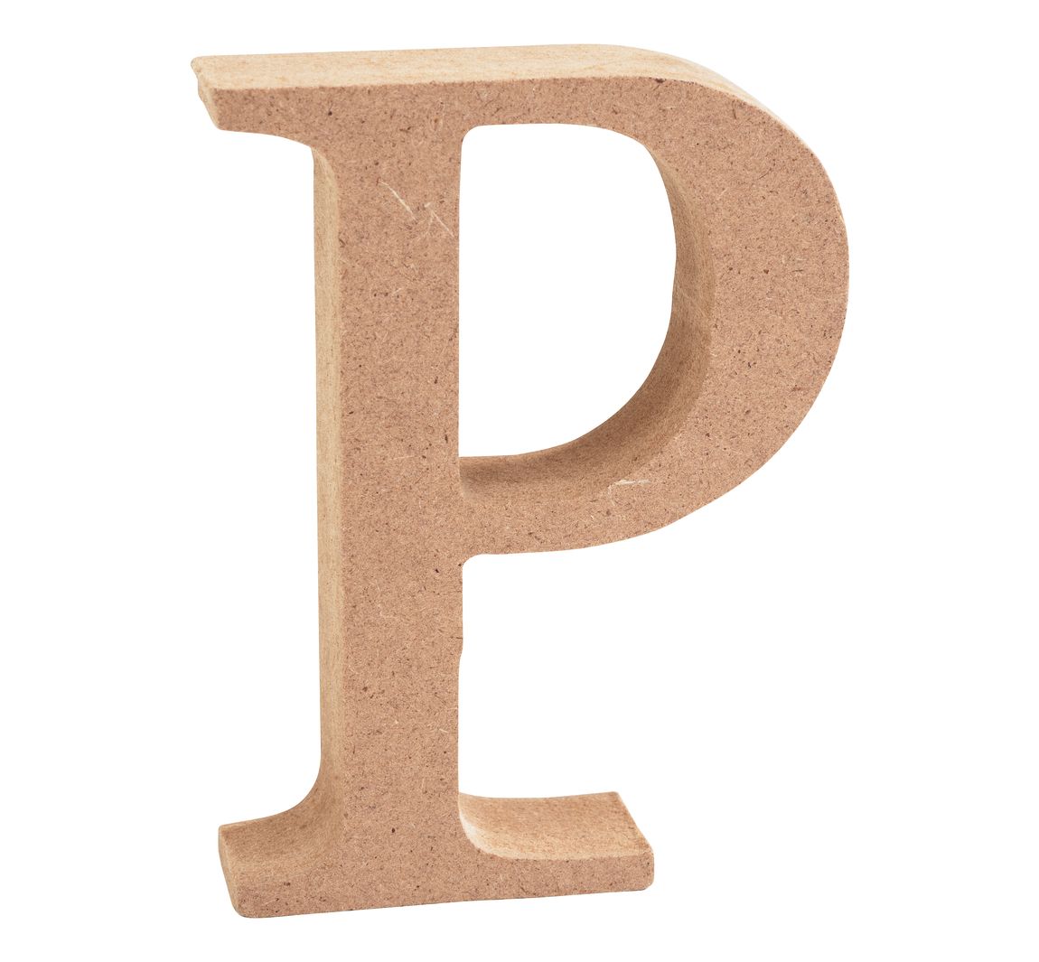 VBS MDF Buchstaben - Buchstabe "P"