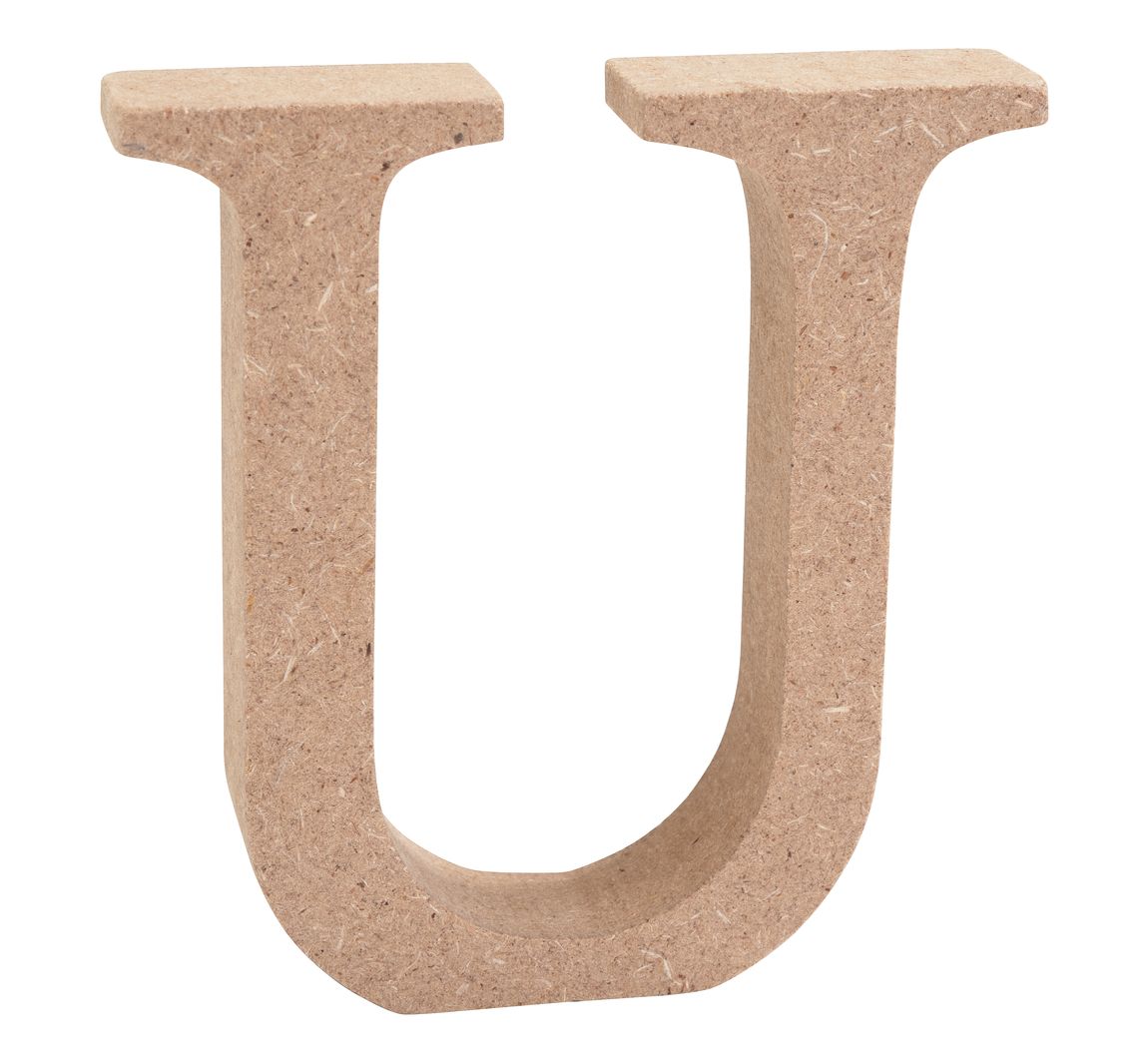 VBS MDF Buchstaben - Buchstabe "U"