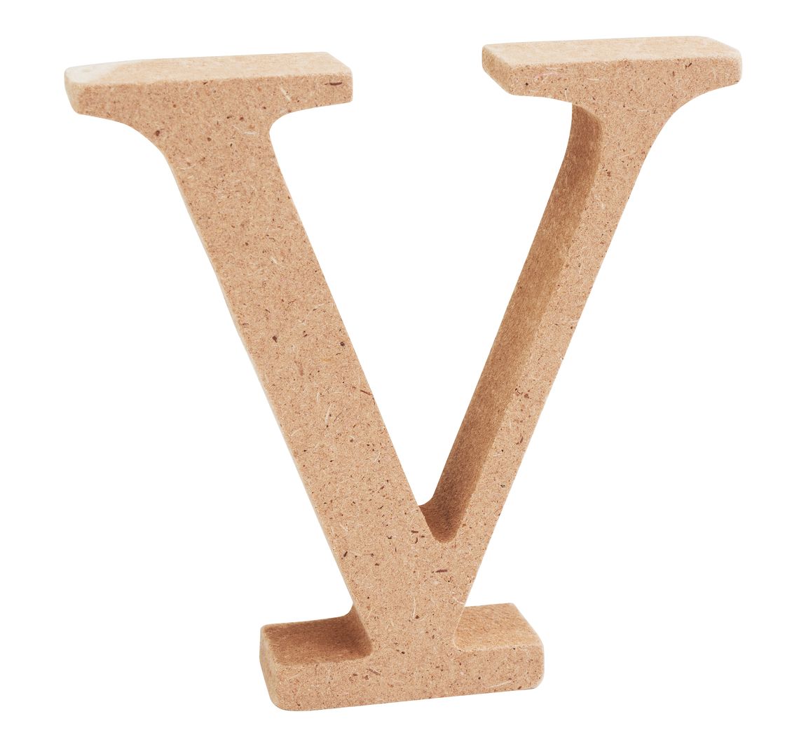 VBS MDF Buchstaben - Buchstabe "V"