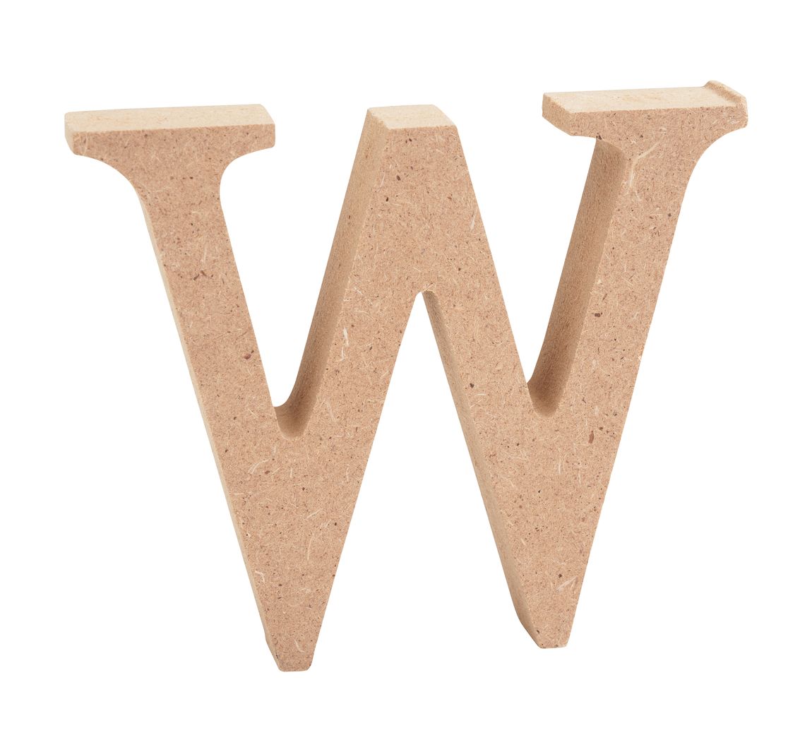 VBS MDF Buchstaben - Buchstabe "W"