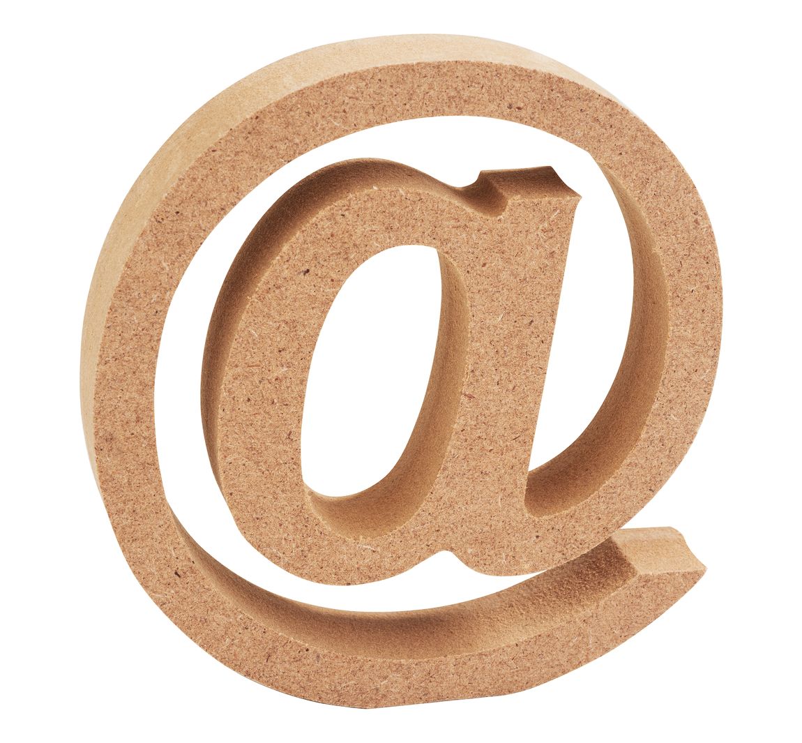 VBS MDF Buchstaben - Zeichen "@"