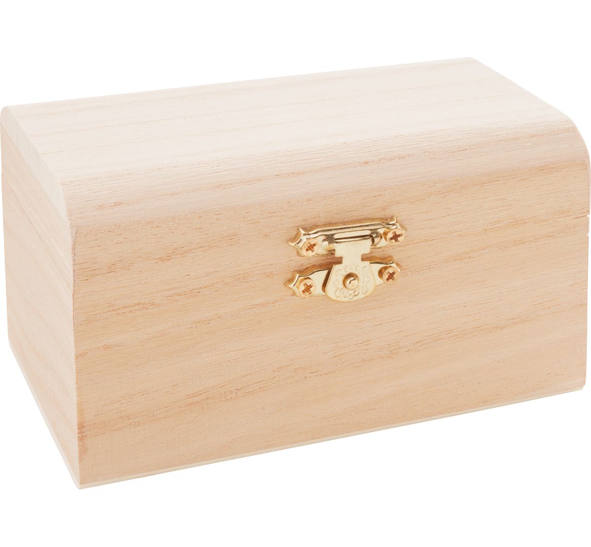 VBS Holztruhe, 12 x 8 x 6,5 cm