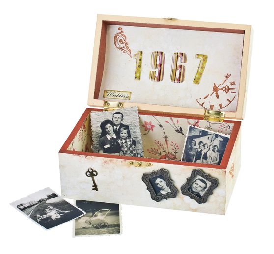 VBS Wooden chest, 19,5 x 11,5 x 9 cm