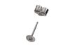 Ohrstecker Edelstahl, 6 mm Platte
