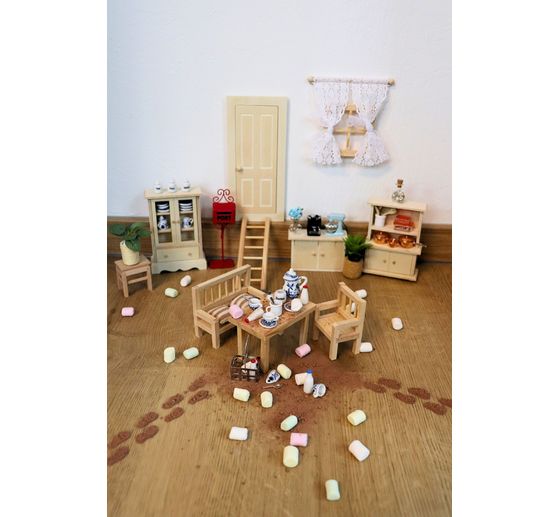 Miniature buffet cabinet