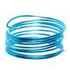 Decorative aluminium wire, 2 mm Turquoise