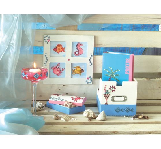 KREUL Schmucksteine-Set "Bunt"