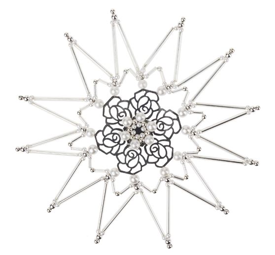 Perlenstern-Komplettset "Vintage Rose"