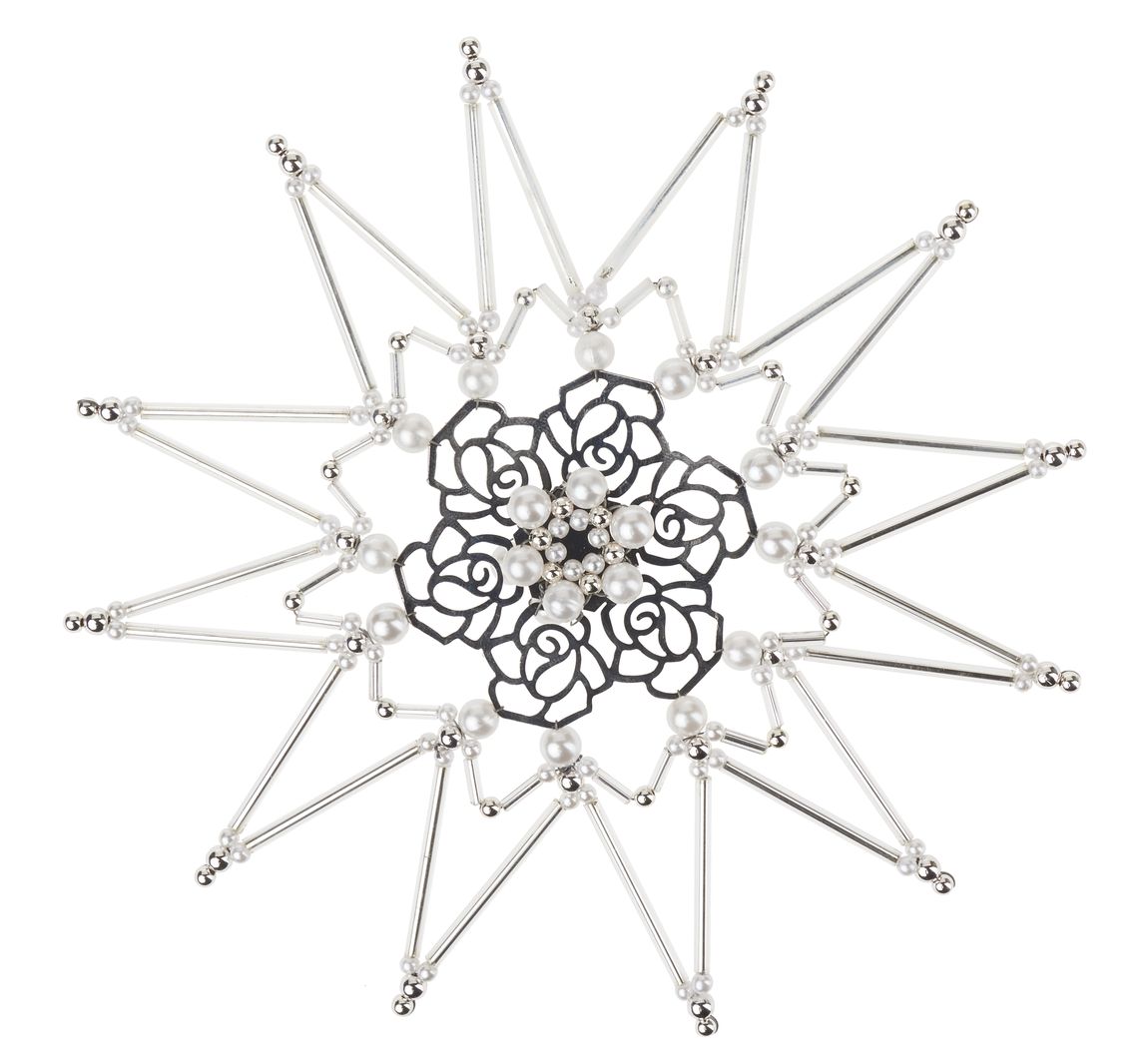 Perlenstern-Komplettset "Vintage Rose"