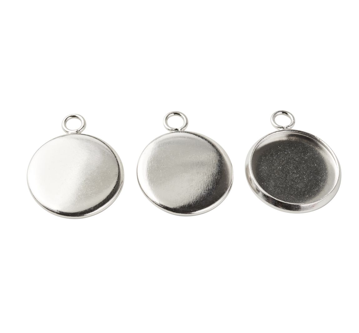 Metall-Anhänger "Rund" - Ø 14 mm