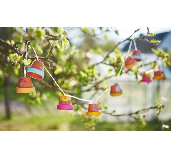 VBS Outdoor Mini LED Lichterkette, mit Timer 6/18 Std.